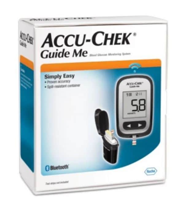Accu Chek Guide Me Blood Glucose Meter Kit
