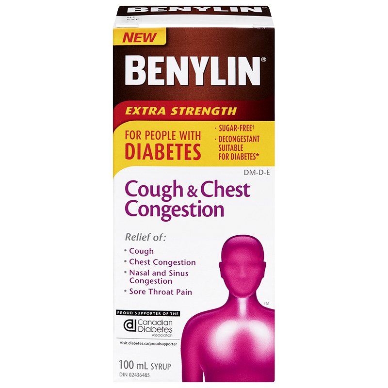 Benylin Cough &  Chest Congestion Syrup for People with ...