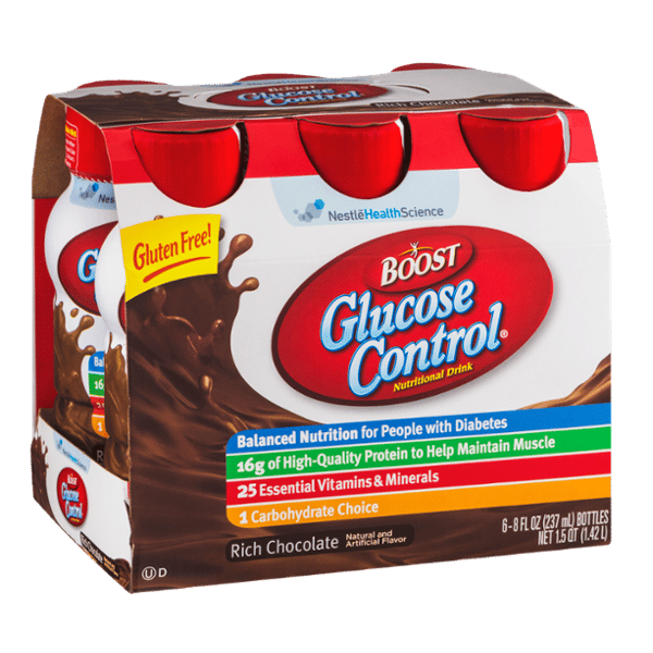 Boost Glucose Control Nutritional Drink Rich Chocolate