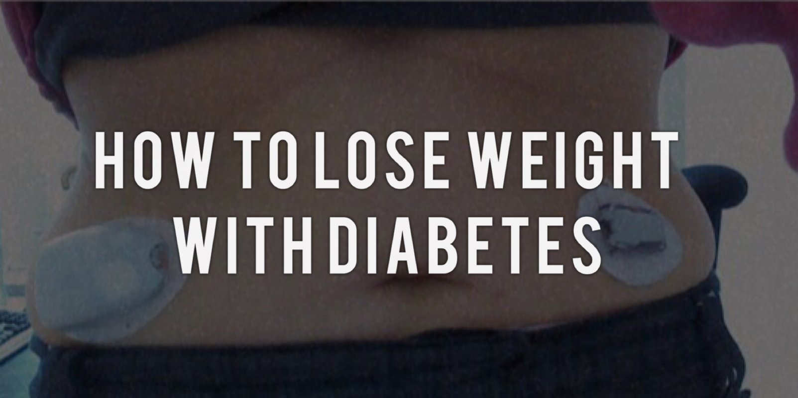 How To Lose Weight While Managing Your Diabetes