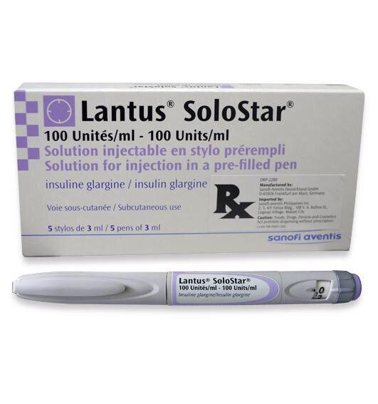 Lantus SoloStar 100U/ml insulin glargine â NHÃ THUá»?C 3C