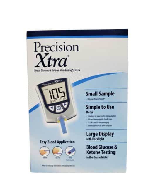 Precision Xtra 98814 Blood Glucose and Ketone Monitoring System for ...